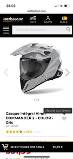 Casque AIROH COMMANDER 2 gris nardo taille M. NEUF, Enlèvement ou Envoi, M
