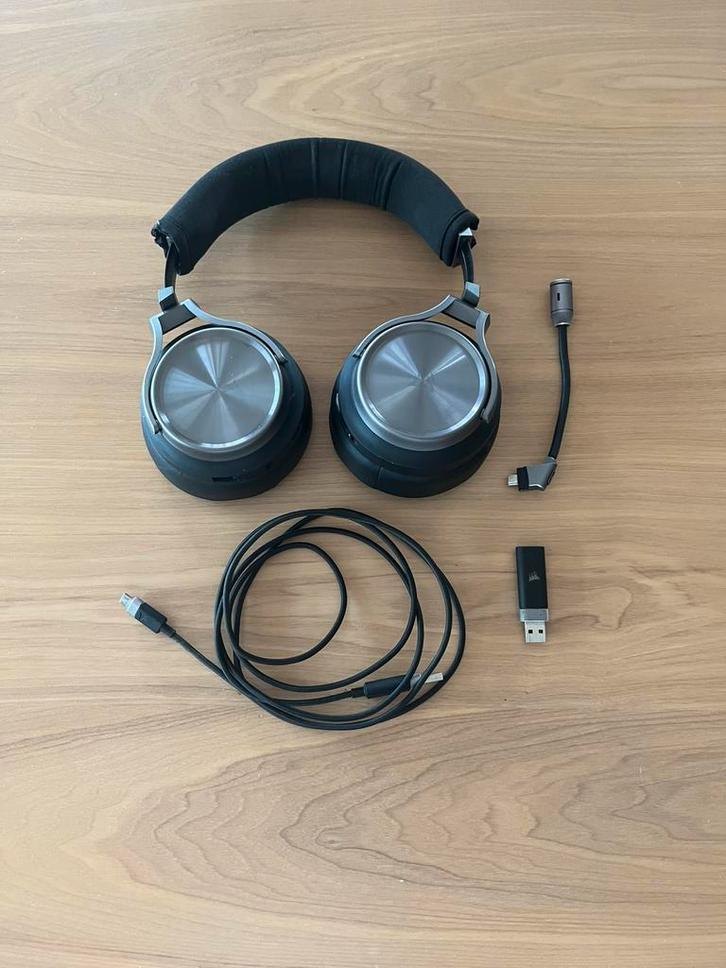 Corsair Virtuoso SE, Computers en Software, Headsets, Zo goed als nieuw, Ophalen