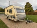Fendt 420 QF Saphir, Caravans en Kamperen, Caravans, Hefbed, Bedrijf, Treinzit, 750 - 1000 kg
