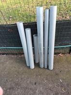 Aluminium buizen en 1 tapgat voor platdak, Ophalen, Zo goed als nieuw, Aluminium