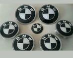 Set van 7x stuks Bmw emblemen > zwart wit e60 e90 e92 e39, Ophalen of Verzenden