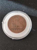 Munt België - 2 cent 1857, Ophalen of Verzenden, Overig, Losse munt