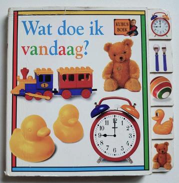 Wat doe ik vandaag ? kubusboek - 9789020689464 beschikbaar voor biedingen