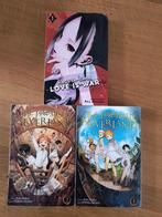3 Manga strips: The promised Neverland 1+2, Love is war, Meerdere comics, Ophalen of Verzenden, Gelezen, Japan (Manga)