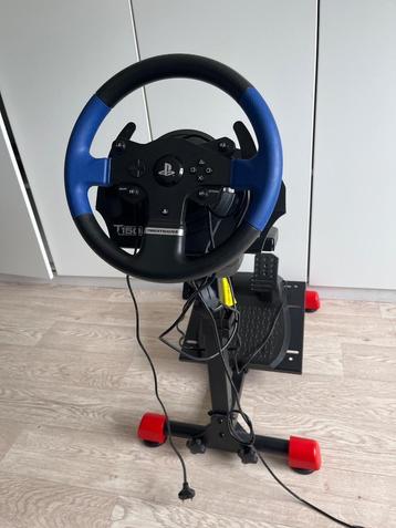 Trustmaster T150 met standaard, Enlèvement, Comme neuf, Volant ou Pédales, PlayStation 3