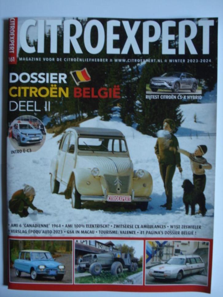CitroExpert 161 Winter 2023-2024, Boeken, Auto's | Folders en Tijdschriften, Gelezen, Citroën, Verzenden
