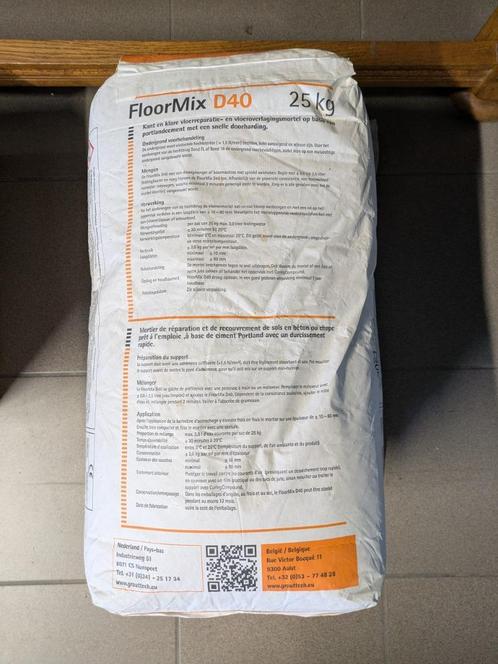 Chape Grouttech Floormix D40, Doe-het-zelf en Bouw, Overige Doe-Het-Zelf en Bouw, Nieuw, Ophalen