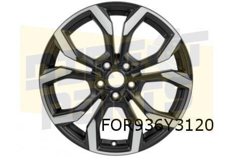 Ford Puma velg alu. 7J x 18" 5 x 2-spaaks design (matzwart g, Auto-onderdelen, Banden en Velgen, Band(en), Personenwagen, Nieuw