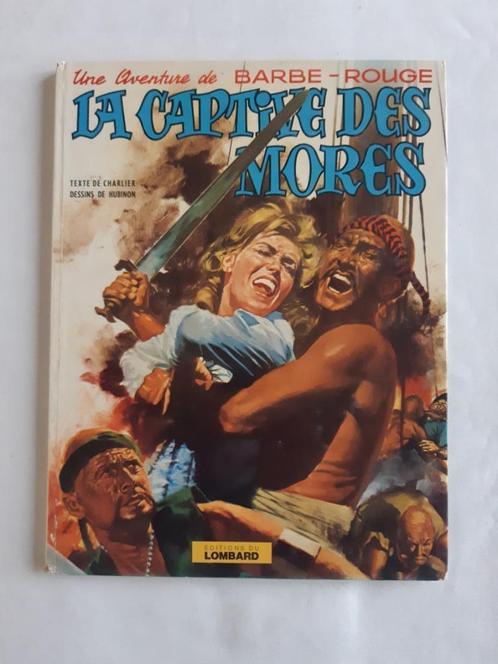 Strip Barbe Rouge „La Captive Des Mores” Charlier & Hubinon, Boeken, Stripverhalen, Gelezen, Eén stripboek, Ophalen of Verzenden