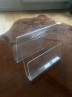 Plexiglas stijlvolle tijdschriftenhouder, Huis en Inrichting, Woonaccessoires | Krantenbakken en Lectuurbakken, Ophalen, Zo goed als nieuw