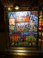 GLASRAAM MET AFBEELDINGEN VAN DILBEEK, Ophalen of Verzenden