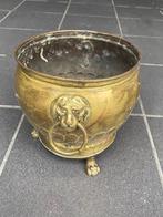 Cache pot en cuivre, Ophalen, Koper