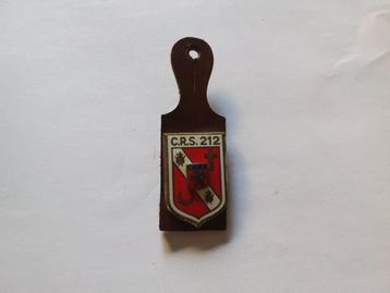 Insigne C.R.S 212, Enlèvement ou Envoi, Armée de terre, Emblème ou Badge