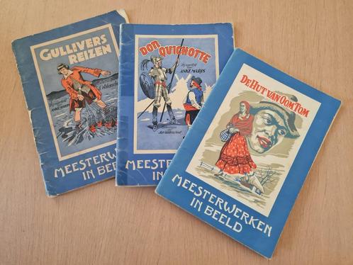 Meesterwerken in beeld - Jan Waterschoot (1953-1954), Livres, BD, Utilisé, Plusieurs BD, Enlèvement ou Envoi