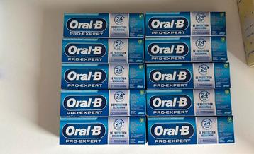 10x 75ml Oral B dentifrice