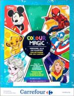 Cartes à vendre Carrefour Marvel/Disney Magic Colour, Enlèvement ou Envoi