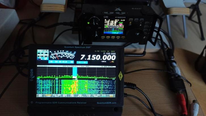 Xiegu G90 met Spectrum DSP interface en accessoires, Telecommunicatie, Zenders en Ontvangers, Zo goed als nieuw, Zender en Ontvanger