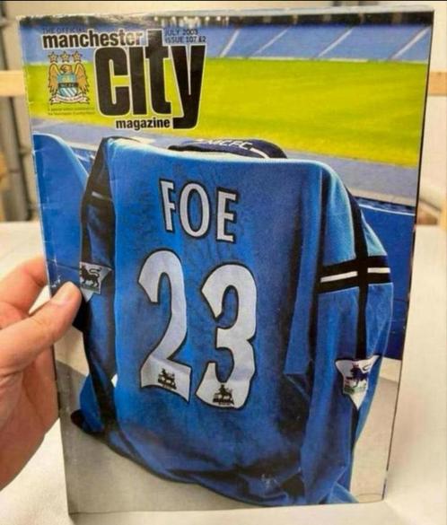 Manchester City club magazine July 2003 107 V Foe tribute, Verzamelen, Sportartikelen en Voetbal, Boek of Tijdschrift, Ophalen of Verzenden