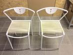 2 chaises vintage années 1980 design italien, Ophalen, Gebruikt, Wit
