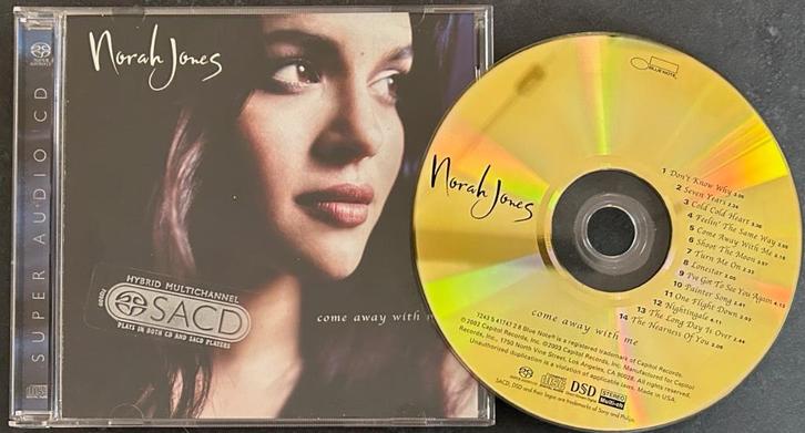 NORAH JONES - Come away with me ( SACD ), Cd's en Dvd's, Cd's | Pop, Zo goed als nieuw, 2000 tot heden, Verzenden