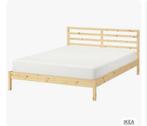 Lit ikea avec sommier, Huis en Inrichting, Ophalen, Zo goed als nieuw