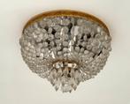 Lamp - kristallen plafondlampen uit de jaren 70, Ophalen of Verzenden