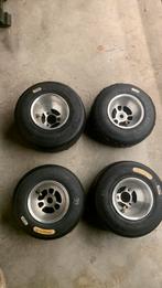 Kart banden met velg te koop, Sport en Fitness, Karting, Ophalen, Zo goed als nieuw, Kart