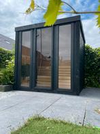 Black edition Panorama Buitensauna tuinsauna Finse sauna, Ophalen of Verzenden