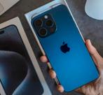 Iphone 15 pro - 1T - blauw + snavel, Telecommunicatie, Mobiele telefoons | Apple iPhone, Ophalen of Verzenden, Zo goed als nieuw