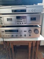 Yamaha kxw362 cassetterecorder ax 570 reciever, TV, Hi-fi & Vidéo, Enlèvement, Yamaha