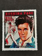 Burkina Faso 1995 - Elvis Presley - muziek - rock and roll, Postzegels en Munten, Ophalen of Verzenden, Overige landen, Gestempeld