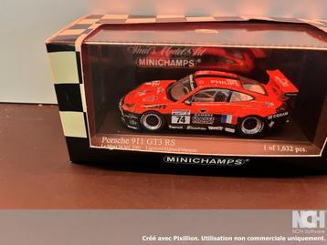 Minichamps 1:43 Porsche 911 GT3 RS Le Mans 24 hrs 2001