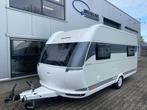 Hobby De Luxe 460 LU MOVER Brand voortent, Caravans en Kamperen, Caravans, Schokbreker, Rondzit, Hobby, Bedrijf