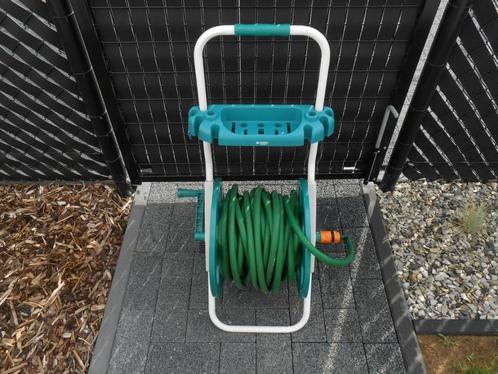 Mooie haspel met 30 meter slang in zeer goede staat, Tuin en Terras, Tuinslangen, Zo goed als nieuw, Tuinslanghaspel, Ophalen