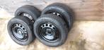 Set winterbanden Continental op velg, Autos : Pièces & Accessoires, Pneus & Jantes, Pneus et Jantes, Pneus hiver, 16 pouces, Véhicule de tourisme