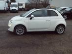 fiat 500c cabrio 1.2 benzine airco+elec.dak+++++, Auto's, Voorwielaandrijving, Stof, 1242 cc, Wit