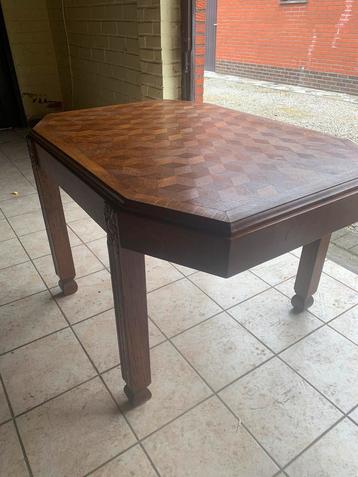 Table à manger ancienne, Maison & Meubles, Enlèvement, Comme neuf
