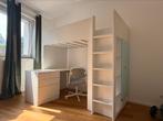 Hoogslaper met bureau, stoel en kast in perfecte staat, Ophalen, Zo goed als nieuw, Hoogslaper