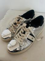 Michael Kors Frankie Stripe sneakers van zilverkleurig metal, Overige kleuren, Ophalen of Verzenden, Zo goed als nieuw, Sneakers