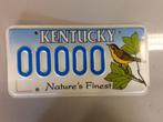 Kentucky USA, Nature - nummerplaat, Verzamelen, Overige Verzamelen, Usa automobilia nummerplaat, Ophalen of Verzenden, Zo goed als nieuw