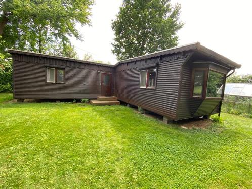 Stacaravan Chalet Tiny House 60 m2 - instapklaar, Caravans en Kamperen, Stacaravans, Ophalen