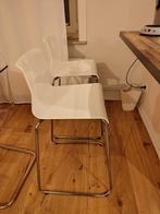 Twee barkrukken / stoelen, Huis en Inrichting, Barkrukken, Kunststof, Met voetsteun, 60 tot 90 cm, Nieuw