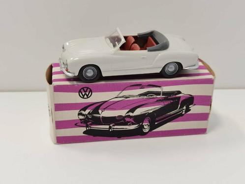 VOLKSWAGEN Karmann Ghia Cabrio WIKING W.-Germany NEUVE+BOITE, Hobby & Loisirs créatifs, Voitures miniatures | 1:43, Neuf, Voiture