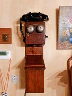 autentieke antique muurtelefoons eik, Antiek en Kunst, Ophalen of Verzenden