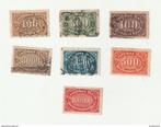 ALLEMAGNE 1923 DEUTSCHES REICH 7 TIMBRES NEUFS ET OBLITERES, Ophalen of Verzenden, Overige periodes, Gestempeld