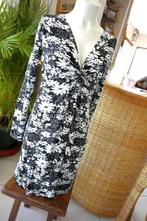 vintage dressing zwart wit creatieve jurk, Kleding | Dames, Jurken, Vintage Dressing, Zwart, Maat 42/44 (L), Ophalen of Verzenden