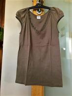 Vero Moda : bruin t-shirt diepe hals maat M, Kleding | Dames, T-shirts, Maat 38/40 (M), Bruin, Vero Moda, Ophalen of Verzenden