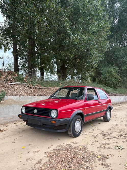 golf mk2 CL, Auto's, Volkswagen, Bedrijf, Golf, Radio, Benzine, 3 deurs, Automaat, Rood, Stof, Voorwielaandrijving, Ophalen