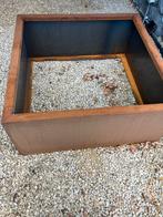 Jardinière acier corten 1m par 1m et 3 mm d’epaisseur, Tuin en Terras, Bloembakken en Plantenbakken, Ophalen, Zo goed als nieuw