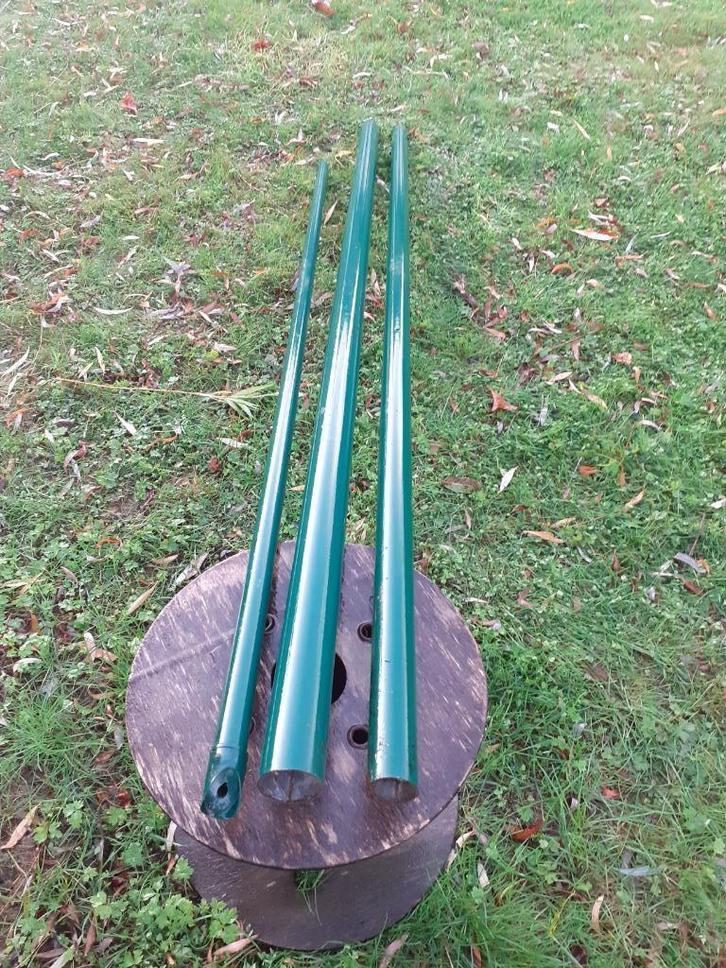 palen draadafsluiting, Tuin en Terras, Palen, Balken en Planken, Zo goed als nieuw, Palen, 180 tot 250 cm, Ophalen